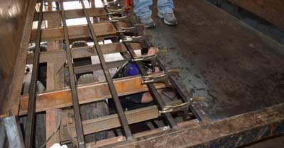 Dump Bed Metal Floor Replacement