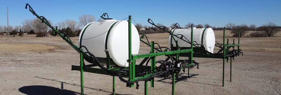 SP12 Slide-in Pickup Sprayer On Stand